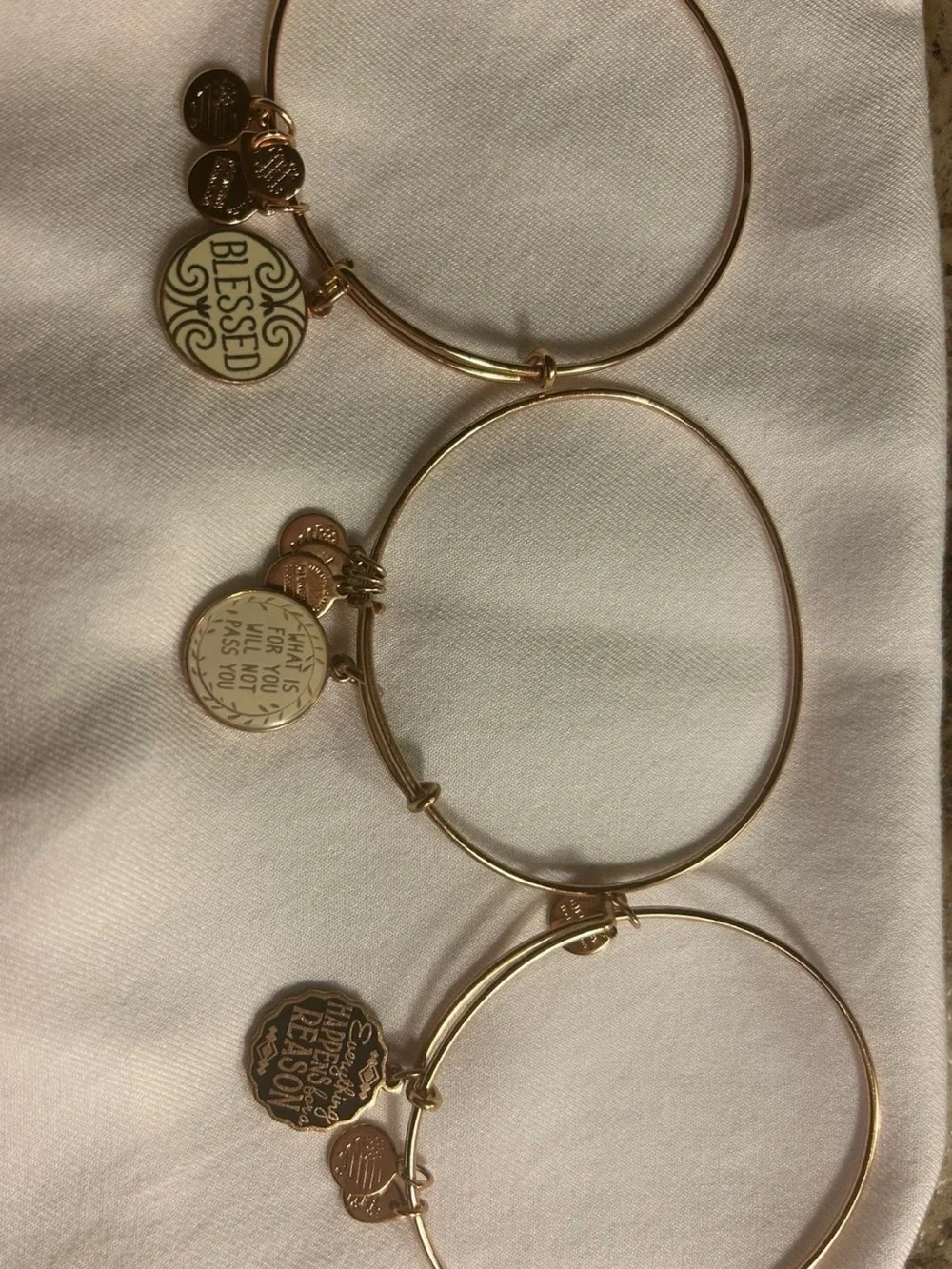 Alex & Ani /Gold-Tone Sparkle Bar Bangle Bracelet - Women's Jewelry